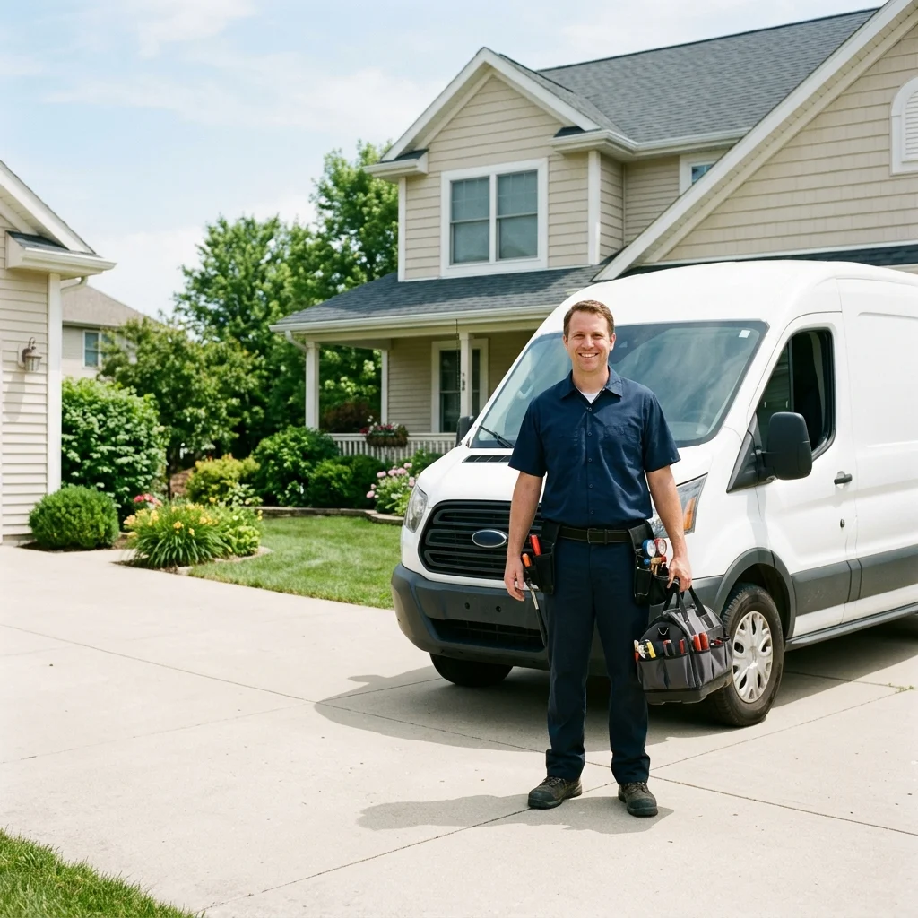 An Ironbark estimator outside a house before going up